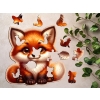 Puzzle Drewniane Lisek 52 elementy